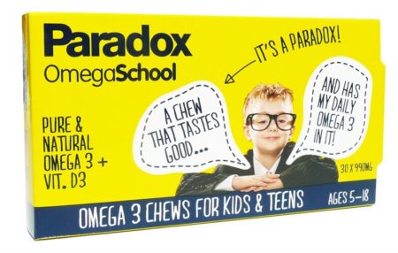 Paradox Omega School Chewables 30'S