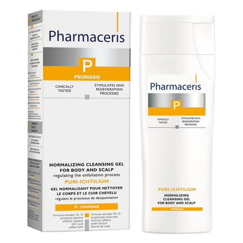 Pharmaceris Puri Ichtilium Cleansing Gel for Body and Scalp, 250 ML
