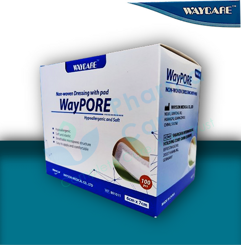 Waycare Wound Dressing Pad [6X7] 100S