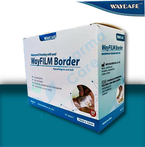 Waycare Waterproof Wound Dressing Pad [10X12] 50S