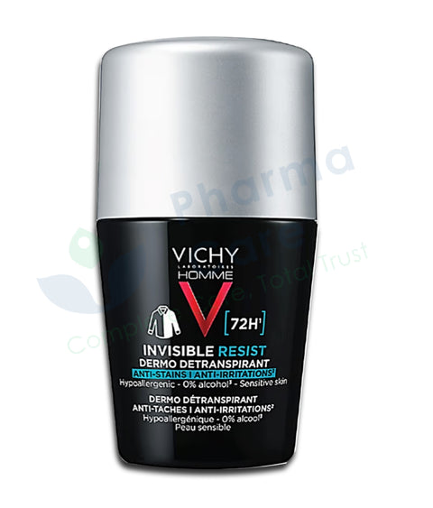 Vichy Homme Invisible Resist Deo Roll72H-Men