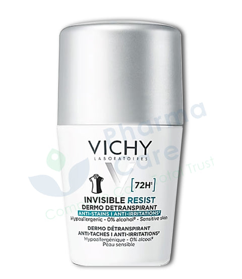 Vichy Invisible Resist Deo Roll72H-Women