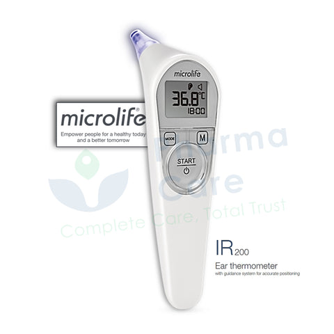 MICROLIFE EAR THERMOMETER IR 200