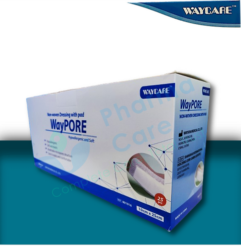 Waycare Wound Dressing Pad [10X25] 25S