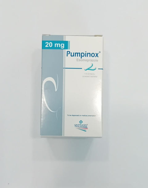 Pumpinox 20mg Tab 14's