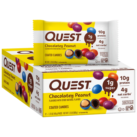 Quest Nutrition Protien Candies - Chocolate Covered with Peanuts, 49 Gm