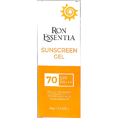 Ron Essentia Sunscreen Gel SPF 70+ - 50g