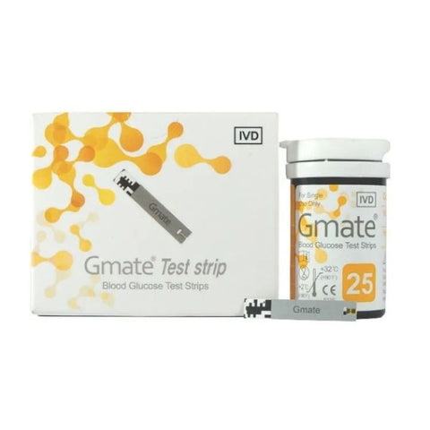 Gmate Glucose Test Strip, 25'sX2