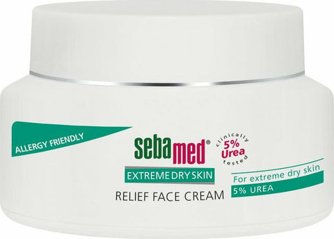 SEBAMED UREA RELIEF FACE CREAM 5% UREA 50ML