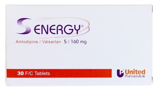SENERGY 5/160MG TAB 30S – PharmaCare Online