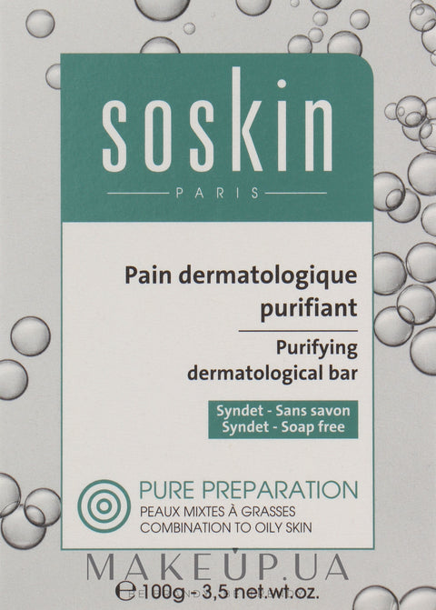 Soskin Purifying Drmatological Bar 100 gm