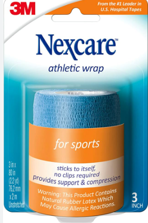 Nexcare Athletic Wrap Blue Cr-3B