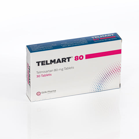 TELMART 80MG TAB 30S