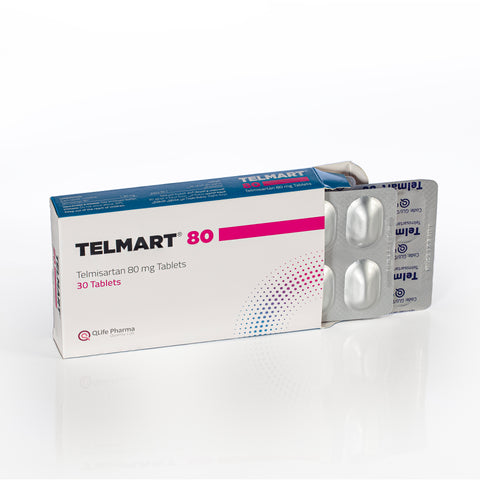 TELMART 80MG TAB 30S