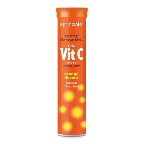 Principle Health Care  Vitamin C 1000Mg Effervescent Tablet 20's