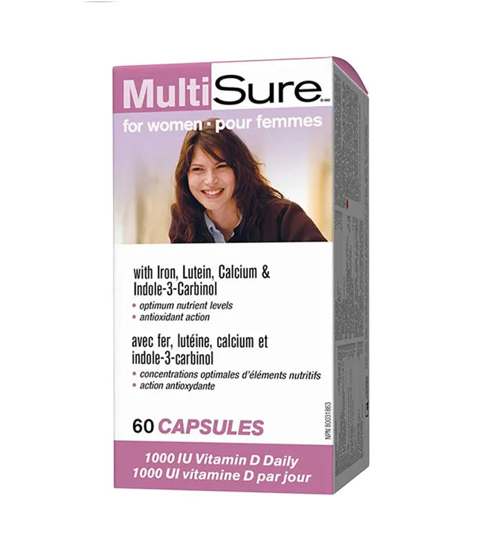 Webber Naturals Multisure Women Capsule - 60's – PharmaCare Online