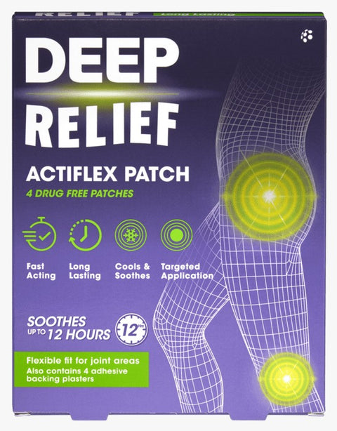 Deep Relief Actiflex Patch 4's