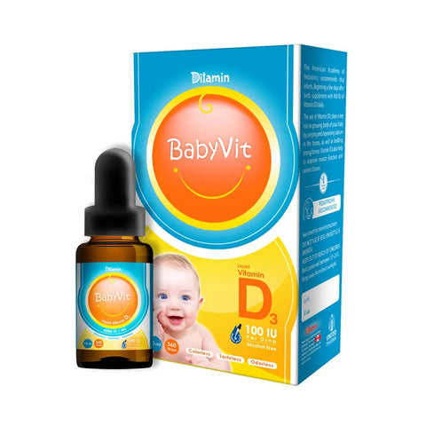 Ditamin Babyvit D3 100 IU Per Drops 10ML