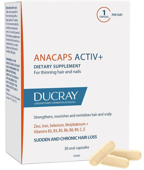 Ducray AnaCaps Activ+ Capsule 30's