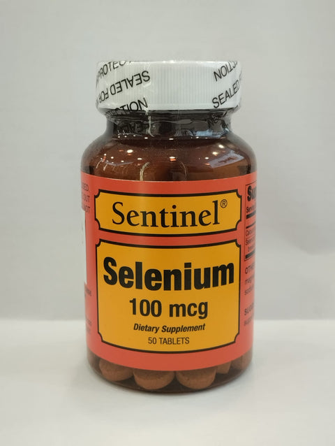 Sentinel Selenium, 100 Mcg Tablet 50's