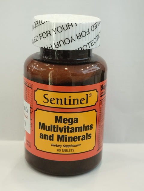 Sentinel Mega Multivit And Minerals Tablet 60's