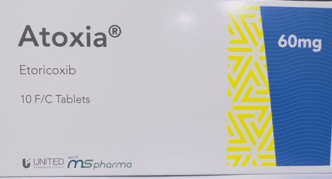 Atoxia 60 Mg Tab 10's