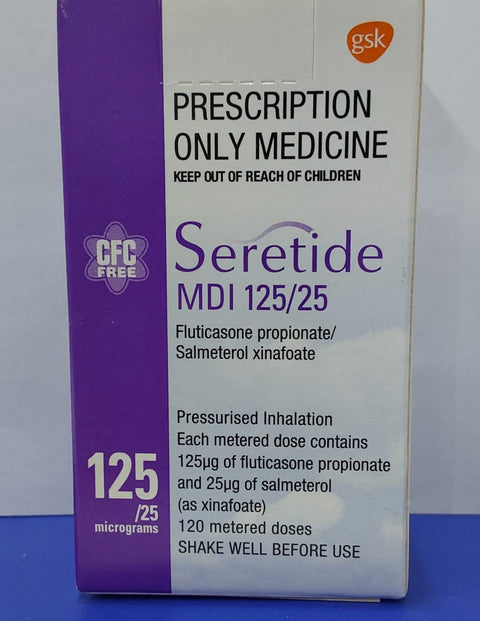 SERETIDE MDI 125/25 120DOSE