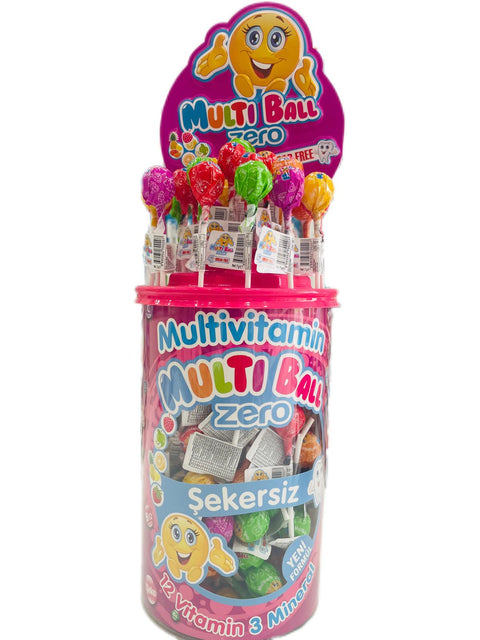 Multiball Vitamin Lollipop Zero (sugar Free) 1S