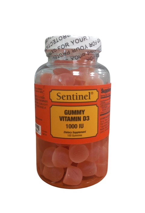 Sentinel Vitamin D3 1000 IU Gummy 100S