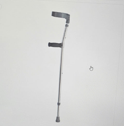 Caremax Forarm Crutches,Ca852L1 (Grey)