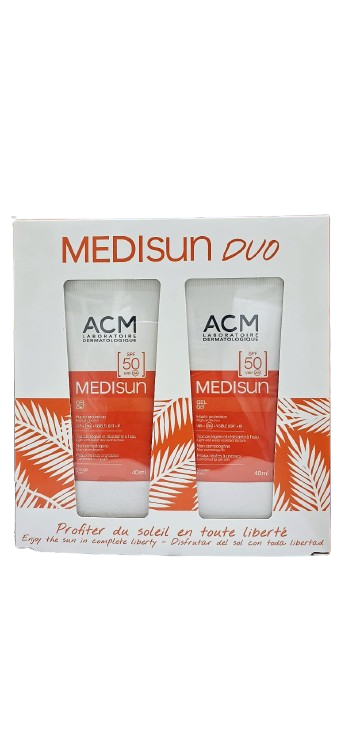 جل ACM Medisun Spf50+ 40 مل (عبوة كومبو)