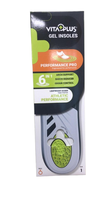 Vitaplus gel insole performance pro Male