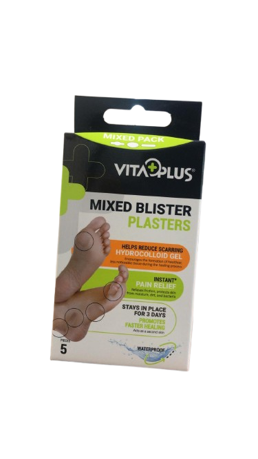 Vitaplus mixed Blister plasters 5 Pieces