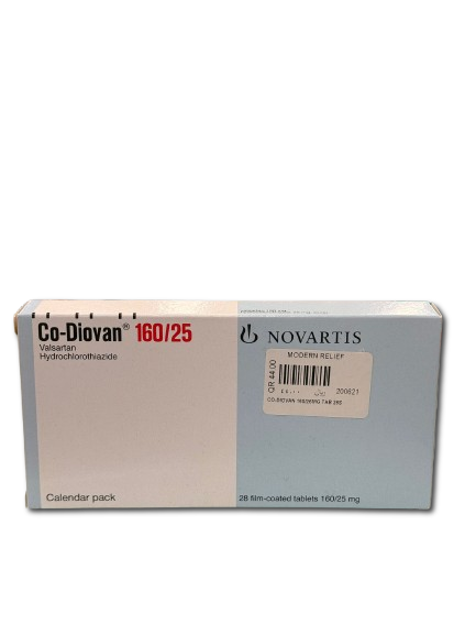 Co-Diovan 160/25 MG Tablet, 28's