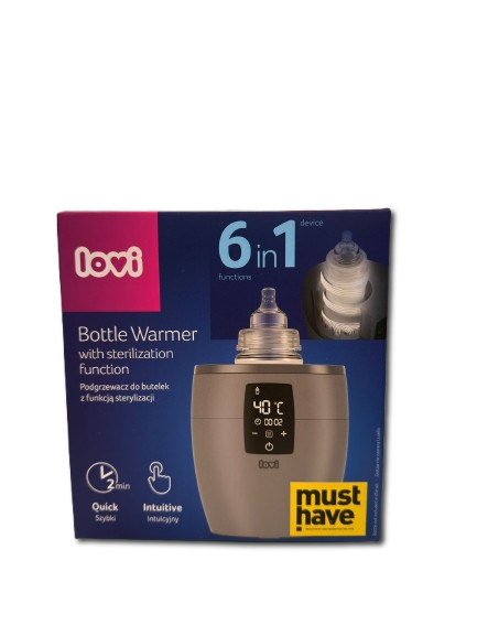 Lovi Bottle Warmer 6 in 1 Grey -77/051