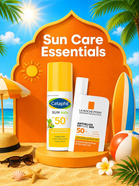 Suncare Essentials Including Sunscreens, After Sun Care & Protection