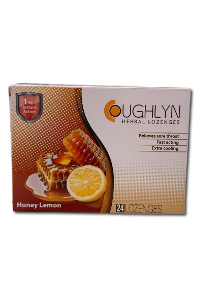 Coughlyn Honey Lemon Lozenges 24S