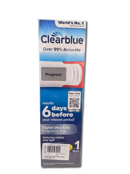 Clearblue Pregnancy Test Digital Ultra Early 1S
