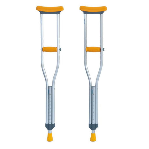Wolaid Lightweight Walking Underarm One Pair Of Large Crutches JL925L