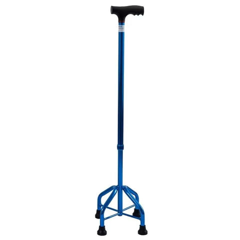 Wolaid Quad 4-Legged Walking Stick Blue JL9481L
