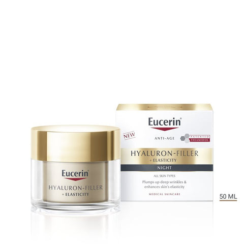 Eucerin Hyaluron Filler + Elasticity Night Cream 45ML