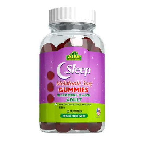 Alfa Melatonin Gummies with 5MG 60 Gummies