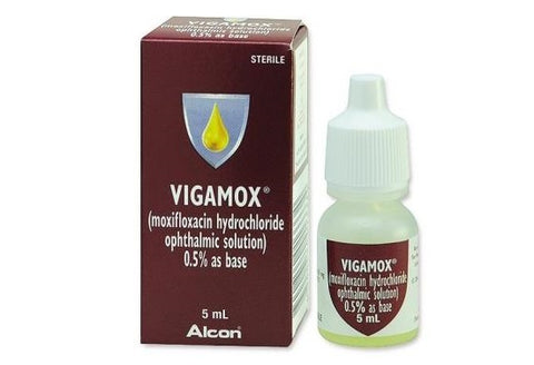 Vigamox 0.5% Eye Drops 5 ML