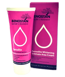 BENOSTAN SENSOLITE WHITENING INTIMATE AREA CREAM 50ML -  - Personal Care, Women Care -  - PharmaCare Online 