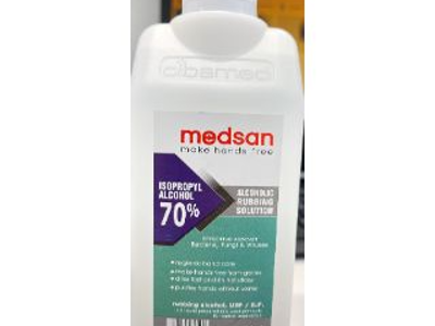 Medsan Isopropyl Alcohol 70%, 500 ML