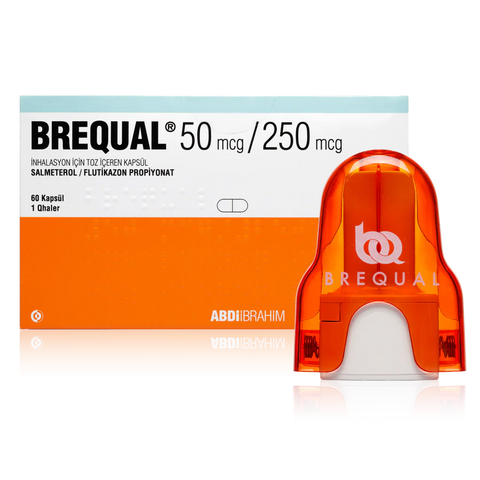 Brequal 50/250 mcg Cap 60's