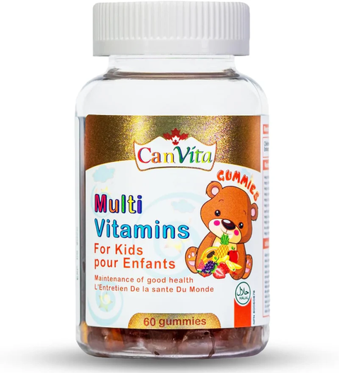 Canvita Kid's Halal Multi-Vitamin Gummy ( 60 gummys)