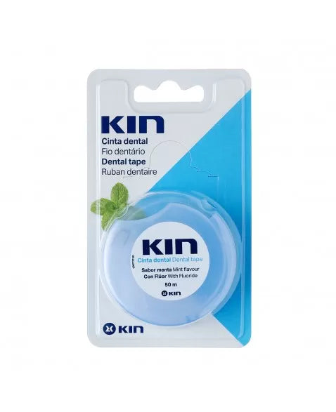 KIN Minted Dental Tape W/FLUORIDE