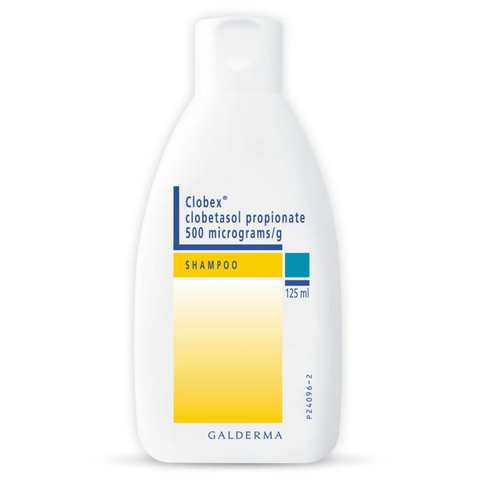 Clobex Shampoo 500Mcg/G (0.05%) 125Ml Bottle 125ML