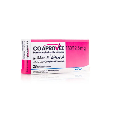 Co Aprovel 150/12.5 Mg Tablet, 28's